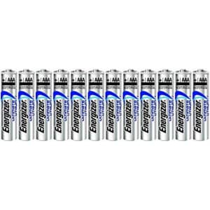 Energizer Ultimate Lithium AAA L92 Size Batteries - 12 Pack -"Bulk Packaging" for $20 Energizer Ultimate Lithium AAA L92 Size Batteries - 12 Pack -"Bulk Packaging" for $20