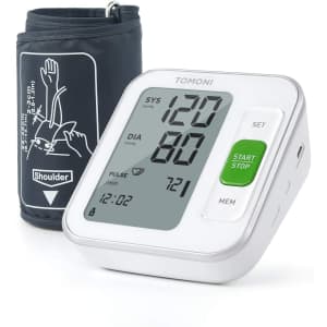 Tomoni Blood Pressure Cuff w/ Irregular Heartbeat Detection for $21 Tomoni Blood Pressure Cuff w/ Irregular Heartbeat Detection for $21