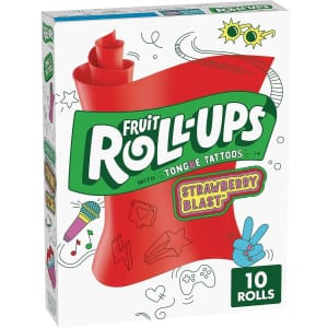 Fruit Roll-Ups 10ct 10 Boxes for $22 via Sub & Save