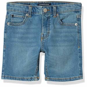 Calvin Klein Boys' Stretch Denim Short, Cabana Blue 2, 4T for $17 Calvin Klein Boys' Stretch Denim Short, Cabana Blue 2, 4T for $17