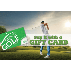 Go Play Golf Gift Card: $15 off $50