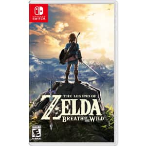 The Legend of Zelda: Breath of the Wild for Nintendo Switch for $29