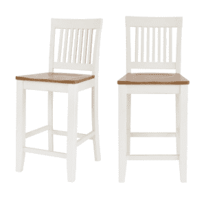 StyleWell Scottsbury Wood Bar Stool w/ Slat Back 2-Pack for $89 StyleWell Scottsbury Wood Bar Stool w/ Slat Back 2-Pack for $89