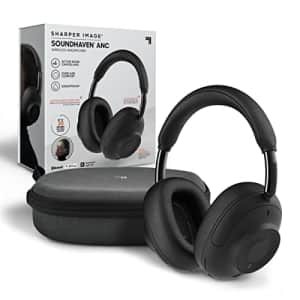Sharper Image Soundhaven ANC Wireless Headphones with Bluetooth, 35 Hour Playtime, IPX4 Sweatproof, for $130