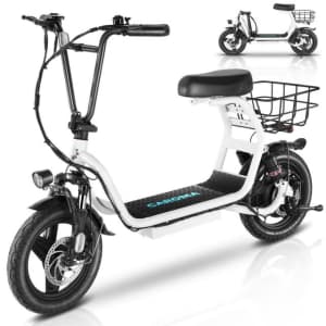 Caroma 819W Peak Electric Scooter w/ 14" Tires for $373