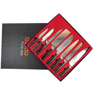 Seido Japanese Master Chef's 8-Piece Knife Set for $120
