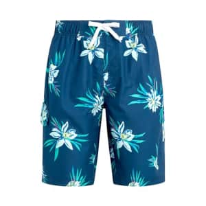 Kanu Surf Men's Standard Wade Swim Trunks (Regular & Extended Sizes), Driftway Navy for $11 Kanu Surf Men's Standard Wade Swim Trunks (Regular & Extended Sizes), Driftway Navy for $11