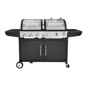 Royal Gourmet 3-Burner Gas & Charcoal Grill for $280 Royal Gourmet 3-Burner Gas & Charcoal Grill for $280