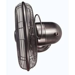 HUNTER Metal Retro Table Fan-Powerful 3 Speeds and Smooth Oscillation, 12", Onyx Copper for $76