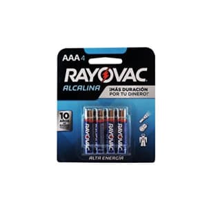 Rayovac Rayovac Alkaline Batteries, AAA Size, 0.13 Pound for $15 Rayovac Rayovac Alkaline Batteries, AAA Size, 0.13 Pound for $15
