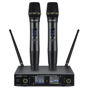 Moukey Wireless Microphone System for $68