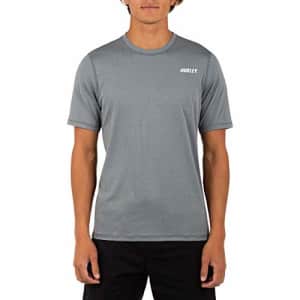 Hurley Men's Standard One and Only Hybrid T-Shirt, Wolf Grey, Small for $26 Hurley Men's Standard One and Only Hybrid T-Shirt, Wolf Grey, Small for $26