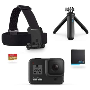 GoPro Hero8 Black 4K Action Camera Bundle for $279 GoPro Hero8 Black 4K Action Camera Bundle for $279