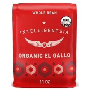 Intelligentsia Coffee Light Roast Whole Bean Coffee 11-oz. Bag for $7.98 via Sub & Save