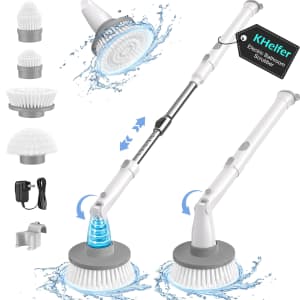 KHelfer Electric Spin Scrubber for $22 w/ Prime
