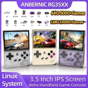 Anbernic RG35XX 64GB Retro Handheld Game Console for $50
