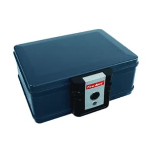 First Alert 0.17-cu. ft. Key Lock Gray Fireproof Safe for $27 for members