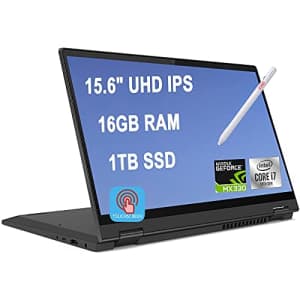Lenovo IdeaPad Flex 5 15 2 in 1 2020 Premium Laptop 15.6" 4K UHD IPS Touchscreen 10th Gen Intel for $679