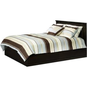 Mainstays Mates Twin Storage Bed w/ Bookcase Headboard for $196