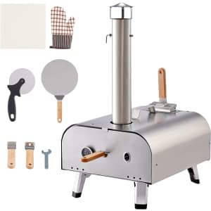 Co-Z 12" Portable Outdoor Pizza Oven for $210