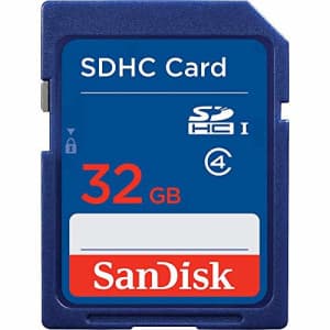 SanDisk SDSDB-032G-B35 32 GB Secure Digital High Capacity (SDHC) - 1 Card for $9