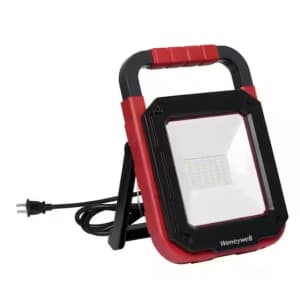 Honeywell 3,000-Lumen Rechargeable LED Work Light for $16 Honeywell 3,000-Lumen Rechargeable LED Work Light for $16