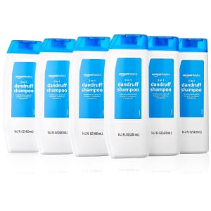 Amazon Basics 2-in-1 Dandruff Shampoo and Conditioner 6-Pack for $12 w/ Sub & Save