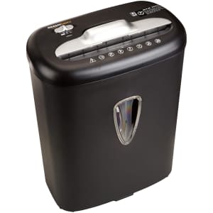 AmazonBasics 8-Sheet Cross-Cut Paper and Credit Card Shredder for $31 w/ Prime