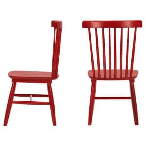 StyleWell Windsor Solid Wood Dining Chair 2-Pack for $112 StyleWell Windsor Solid Wood Dining Chair 2-Pack for $112