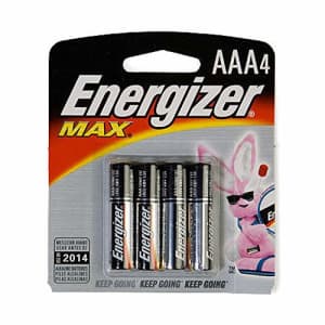 Energizer Aaa Batteries, 4-Pack One Color One Size for $7