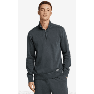Eddie Bauer Men's 1/4-Zip Camp Fleece for $30 Eddie Bauer Men's 1/4-Zip Camp Fleece for $30