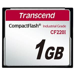 Transcend 1GB Industrial Temperature Range CF220I 220X Ultra CompactFlash (SLC) for $62