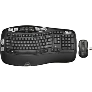 Open Box Logitech MK550 Wireless Keyboard & M510 Mouse Combo for $30