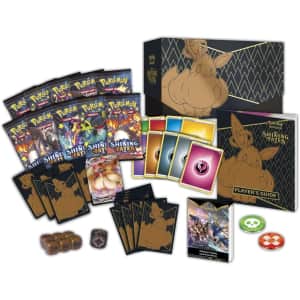 Pokemon The Card Game: Shining Fates Elite Trainer Box for $50