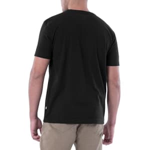 Lee Jeans Lee Men's Short Sleeve Soft Washed Cotton T-Shirt, Black, Small for $20