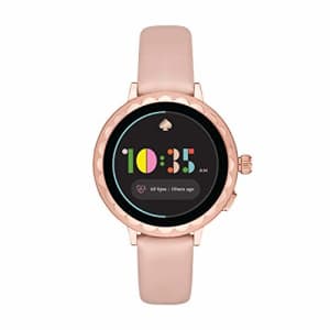 kate spade new york Women's Scallop 2 Stainless Steel Touchscreen smartwatch Watch with Leather for $173 kate spade new york Women's Scallop 2 Stainless Steel Touchscreen smartwatch Watch with Leather for $173