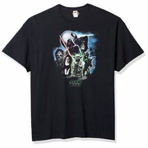 Star Wars Men's Starwars Universe T-Shirt, Black, Small for $14