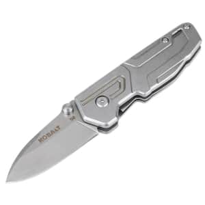 Kobalt 2.5" Stainless Steel Drop Point Pocket Knife for $15