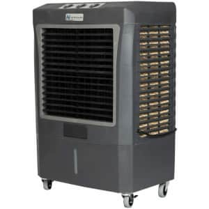Hessaire 3,100 CFM 3-Speed Portable Evaporative Cooler for $120 in cart