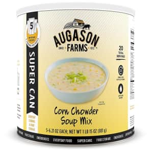 Augason Farms 31-oz. Corn Chowder Soup Mix for $25