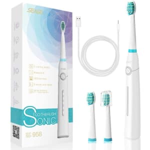 Seago Sonic Electric Toothbrush for $26