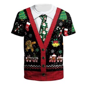 Men's Christmas Graphic T-Shirt for $11