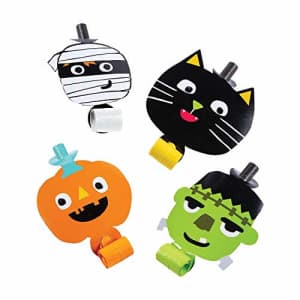 Fun Express Ghoul Gang Party Blowouts for Halloween - Party Supplies - Favors - Misc Favors - Halloween - 12 for $8