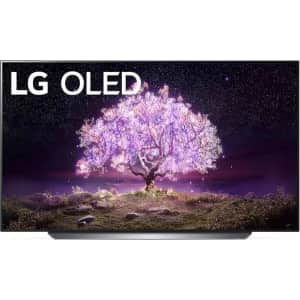 LG C1 65" 4K HDR OLED UHD Smart TV for $1,825