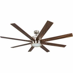 Honeywell Ceiling Fans 50608-01 Xerxes Ceiling Fan, 62, Brushed Nickel for $230