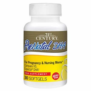 21st Century PreNatal DHA Softgels, 30 Count for $7 21st Century PreNatal DHA Softgels, 30 Count for $7
