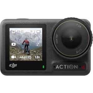 DJI Osmo Action 4 Action Camera Standard Combo Kit: $209
