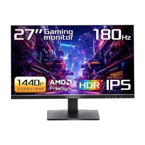 ASRock 27-inch 180Hz Gaming Monitor 1ms, VESA DisplayHDR 400, Flicker Free & Low Blue Light for $168