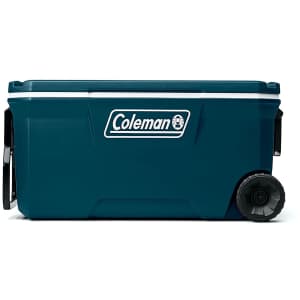 Coleman 100-Qt. Wheeled Ice Chest for $79