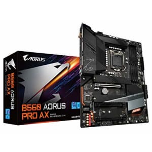 GIGABYTE B560 AORUS PRO AX (LGA 1200/ Intel/ B560/ ATX/Triple M.2/ PCIe 4.0/ USB 3.2 Gen2X2 for $295 GIGABYTE B560 AORUS PRO AX (LGA 1200/ Intel/ B560/ ATX/Triple M.2/ PCIe 4.0/ USB 3.2 Gen2X2 for $295
